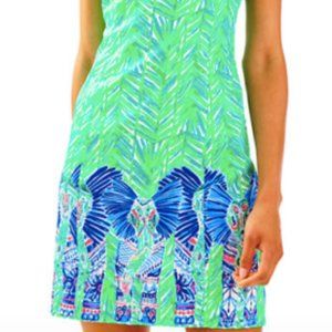 Lilly Pulitzer NWT green shift dress Size 8